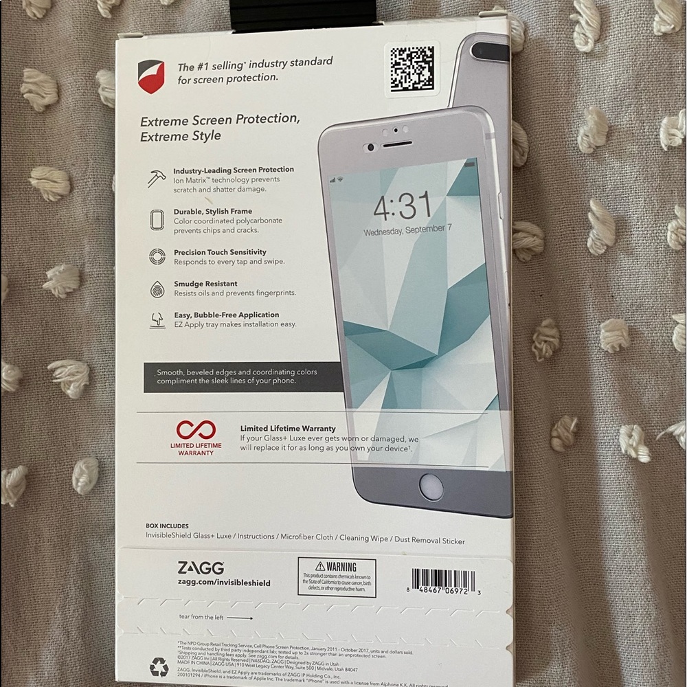 Invisible Shield Screen Protector - Picture 2 of 2